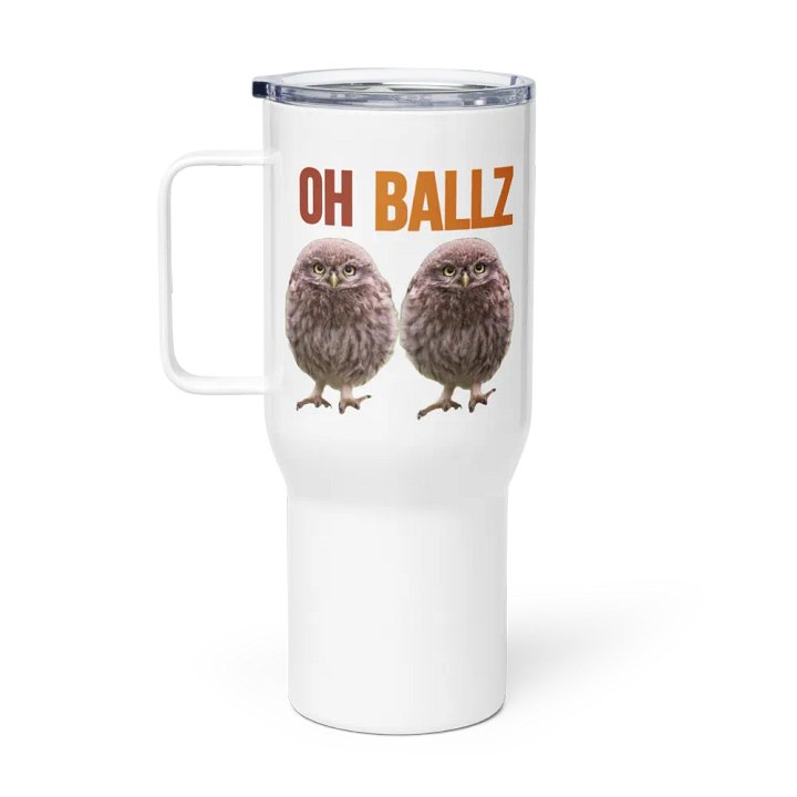 Oh Ballz Travel Mug with Handle product image (1)