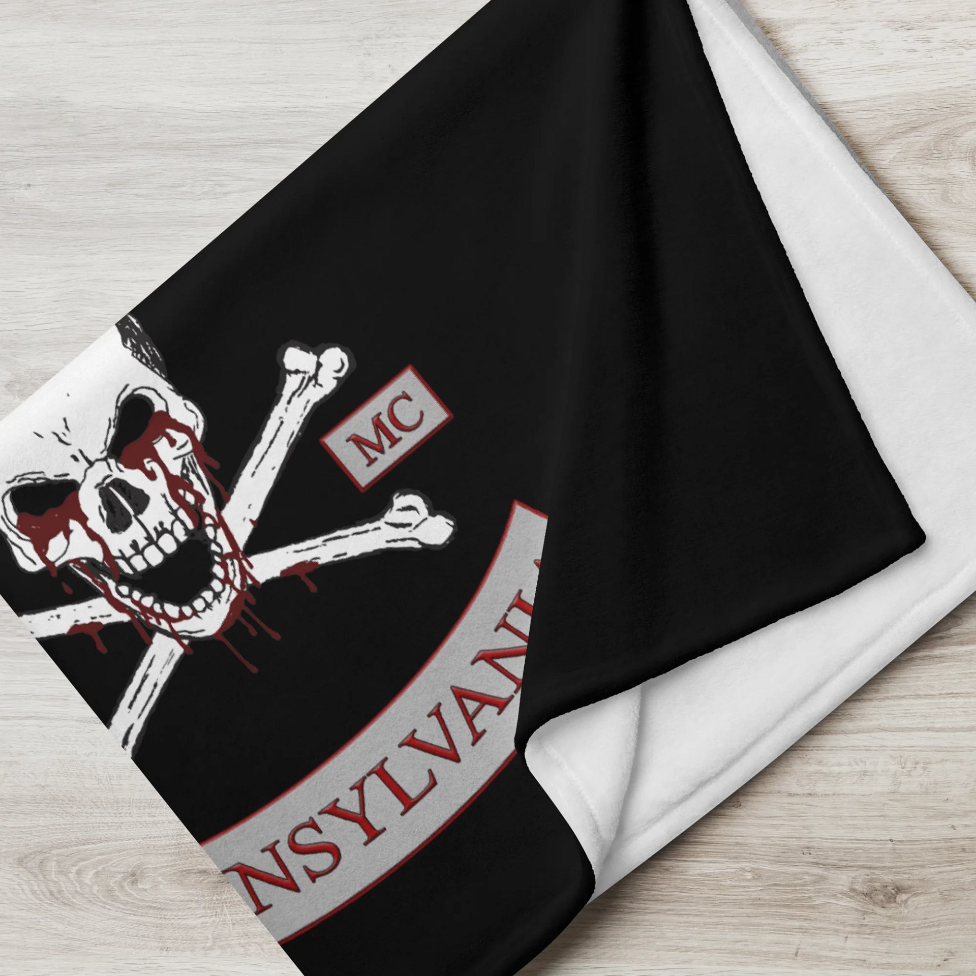 Blood Fury MC Throw Blanket product image (2)