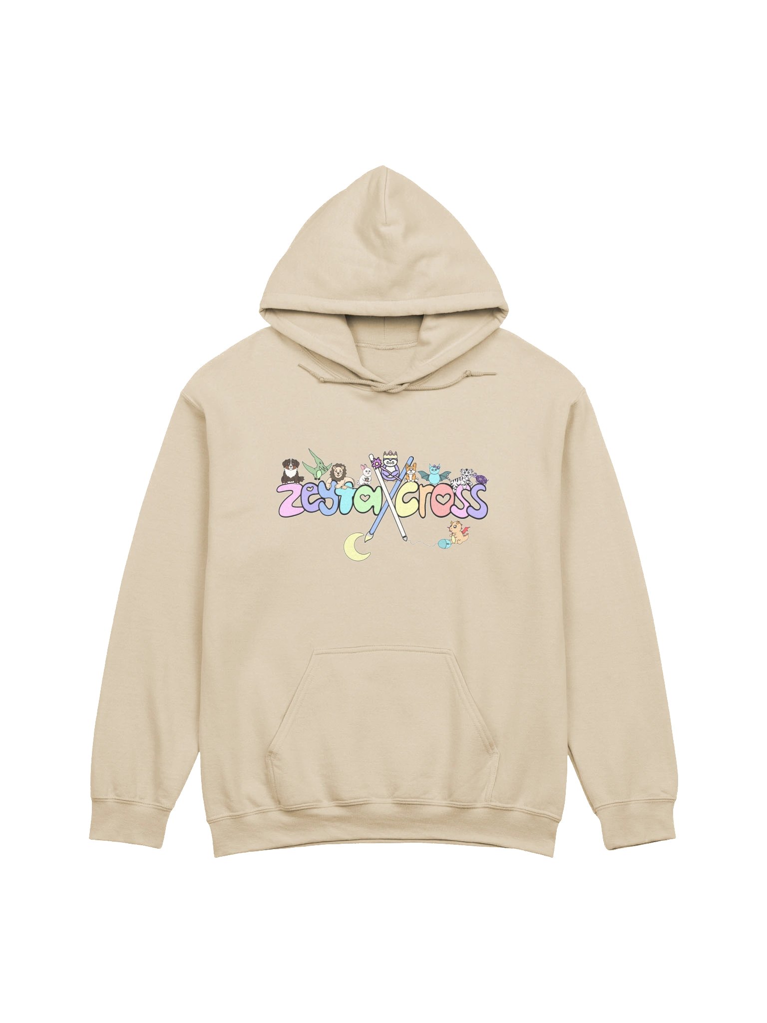 Hoodie - Zeyta Cross Logo with Friends product image (33)