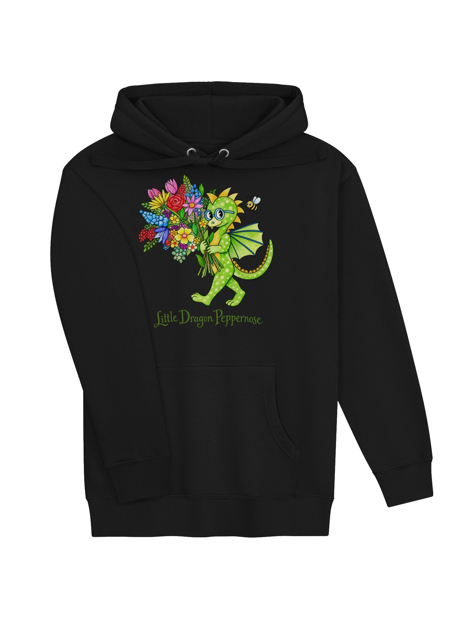 Little Dragon Peppernose — In Bloom Hoodie product image (4)