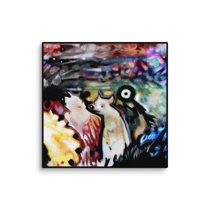 Fear At Your Back, Love in Sight Allcolor Stretched Canvas product image (2)