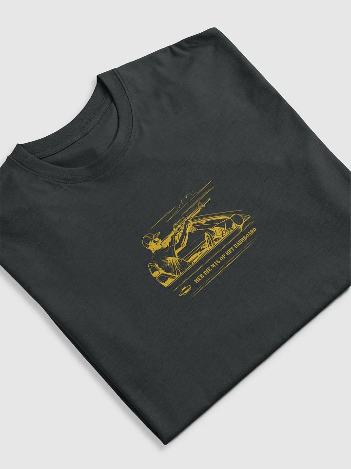 M16 OP HET DASHBOARD - Black / Gold - Heavyweight fabric product image (1)