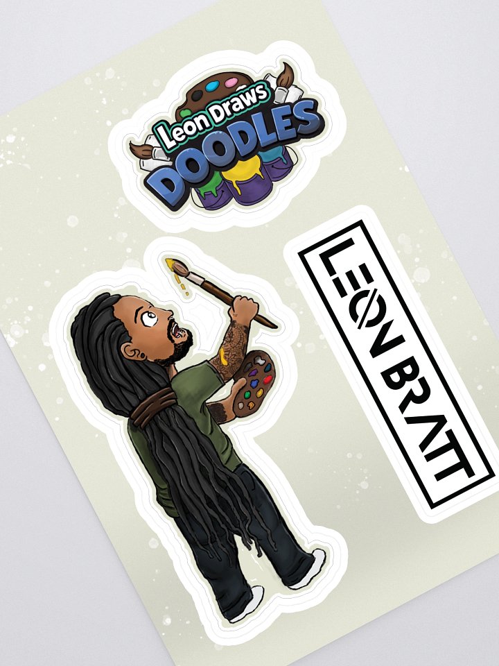 Leon Draws - Leon Sticker product image (1)