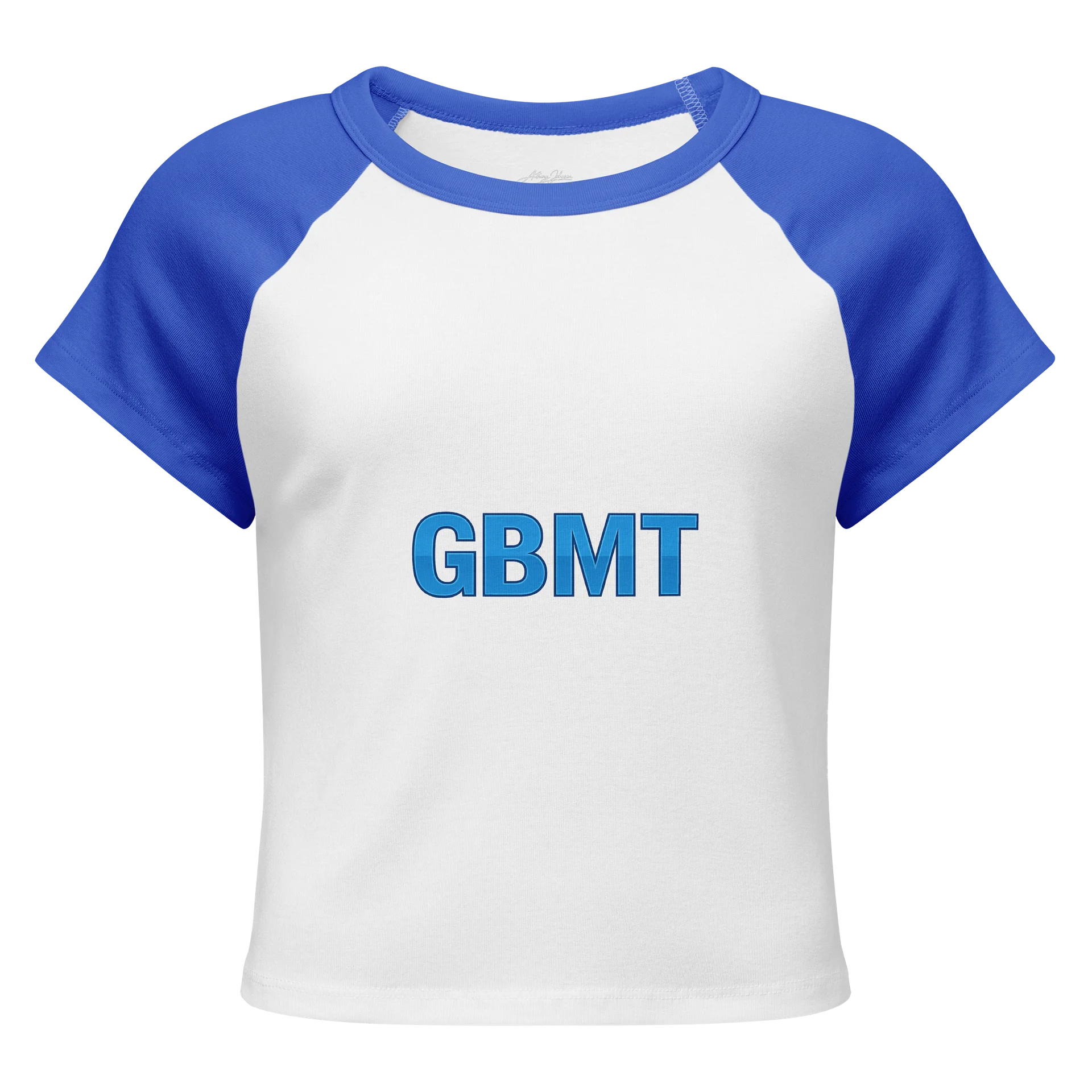 GBMT Women’s Tee | God Brought Me Through Shirt | Fitted Raglan Style product image (2)