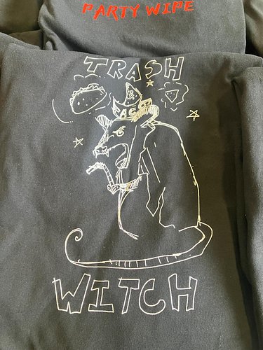 New designs/restock! Including Trash Witch and Cleric Kitty! Come check them out at Geek Craft Expo in Seattle! #geekcraftexp...