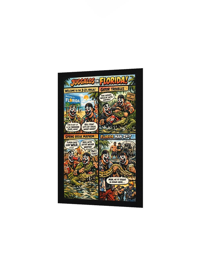 🌴 Juggalos in Florida – 5x7 Matte Poster product image (2)