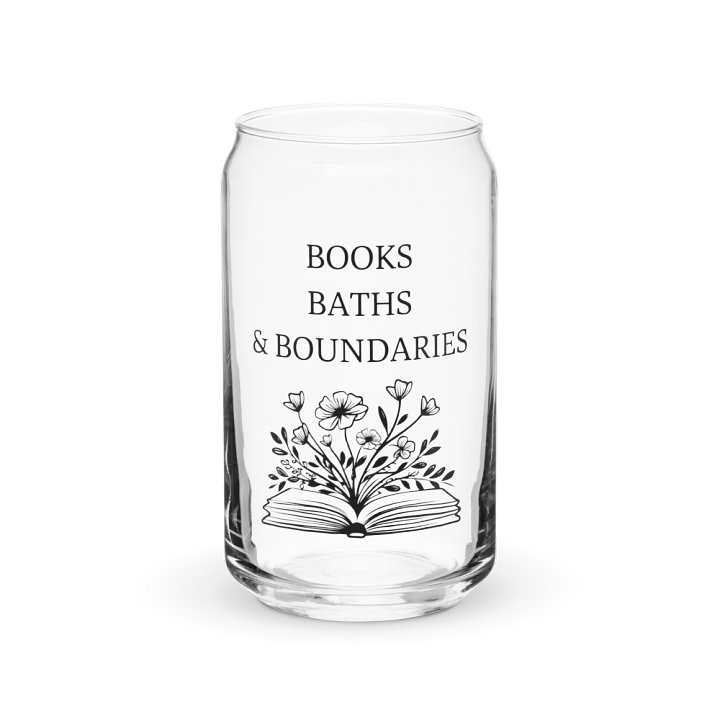 Books Baths & Boundaries Glass product image (1)