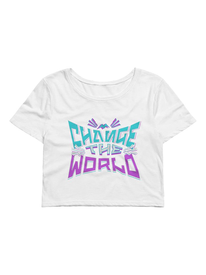 Change The World Crop Tee product image (2)