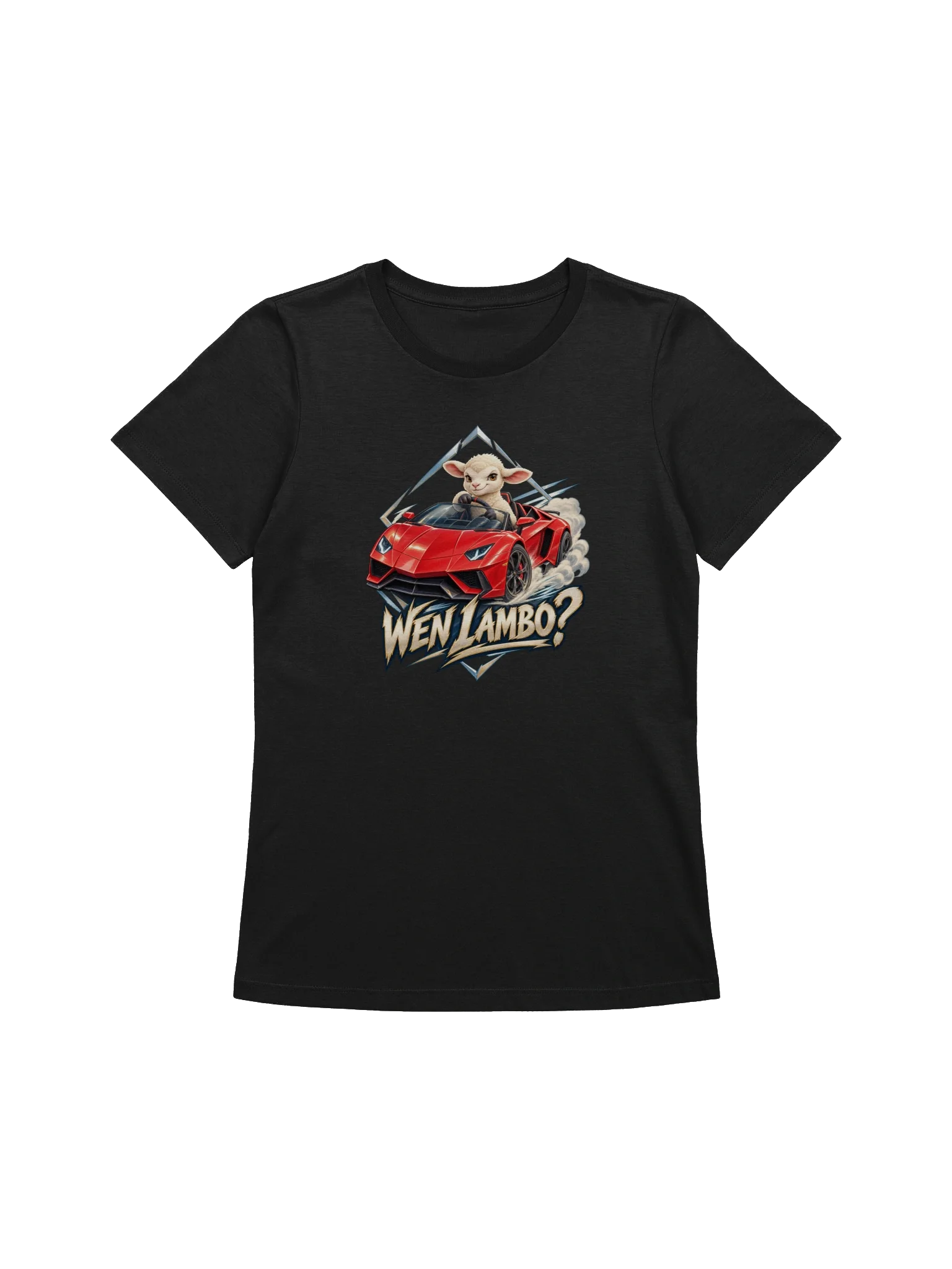 Wen Lambo? Women's Cotton Tee