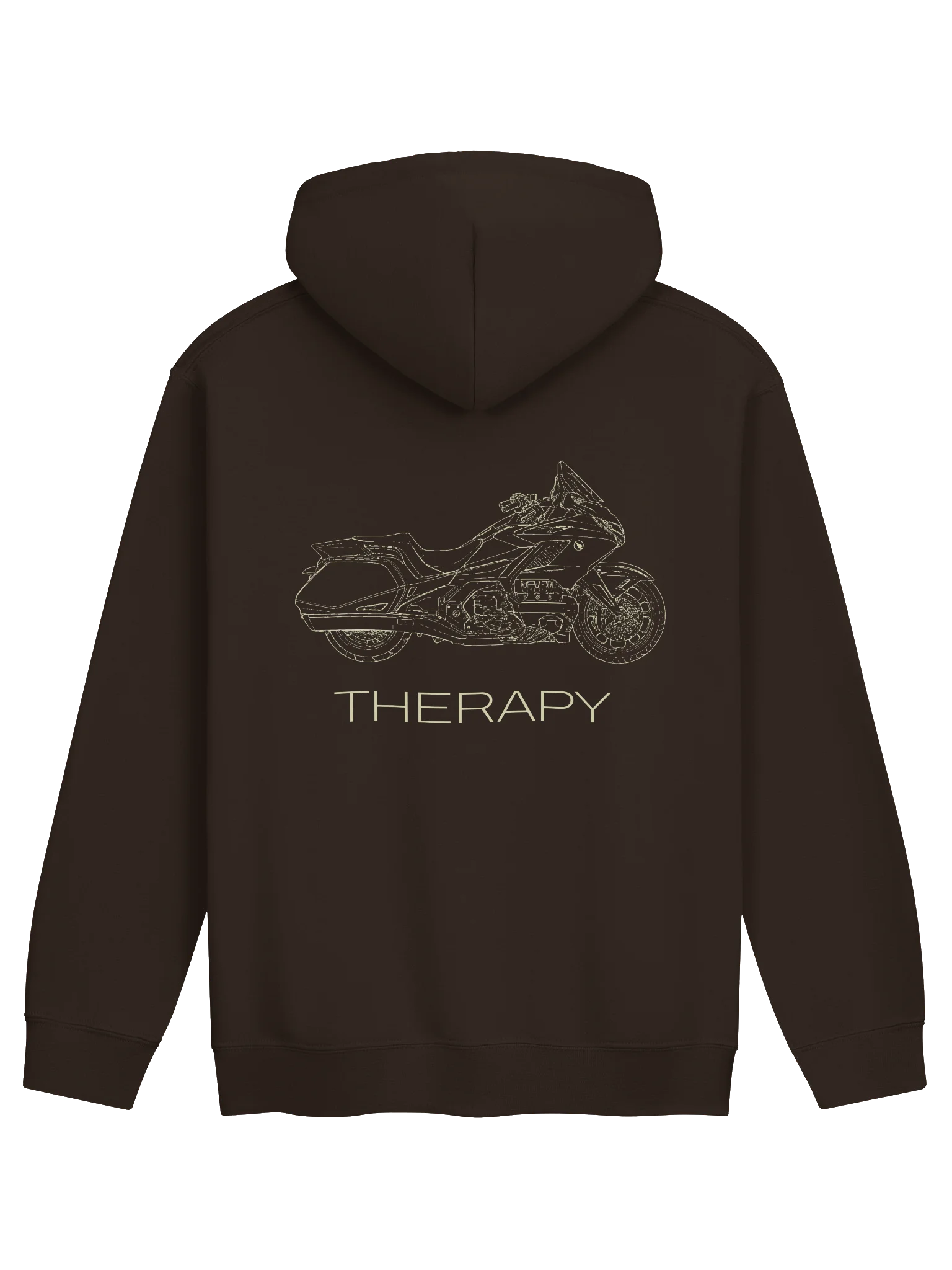 Goldwing Bagger THERAPY Hoodie Y product image (2)