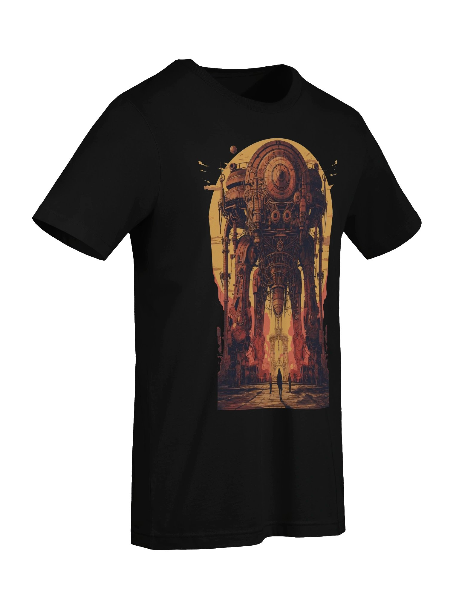 Sunset Mecha Giant Lightweight T-Shirt product image (2)