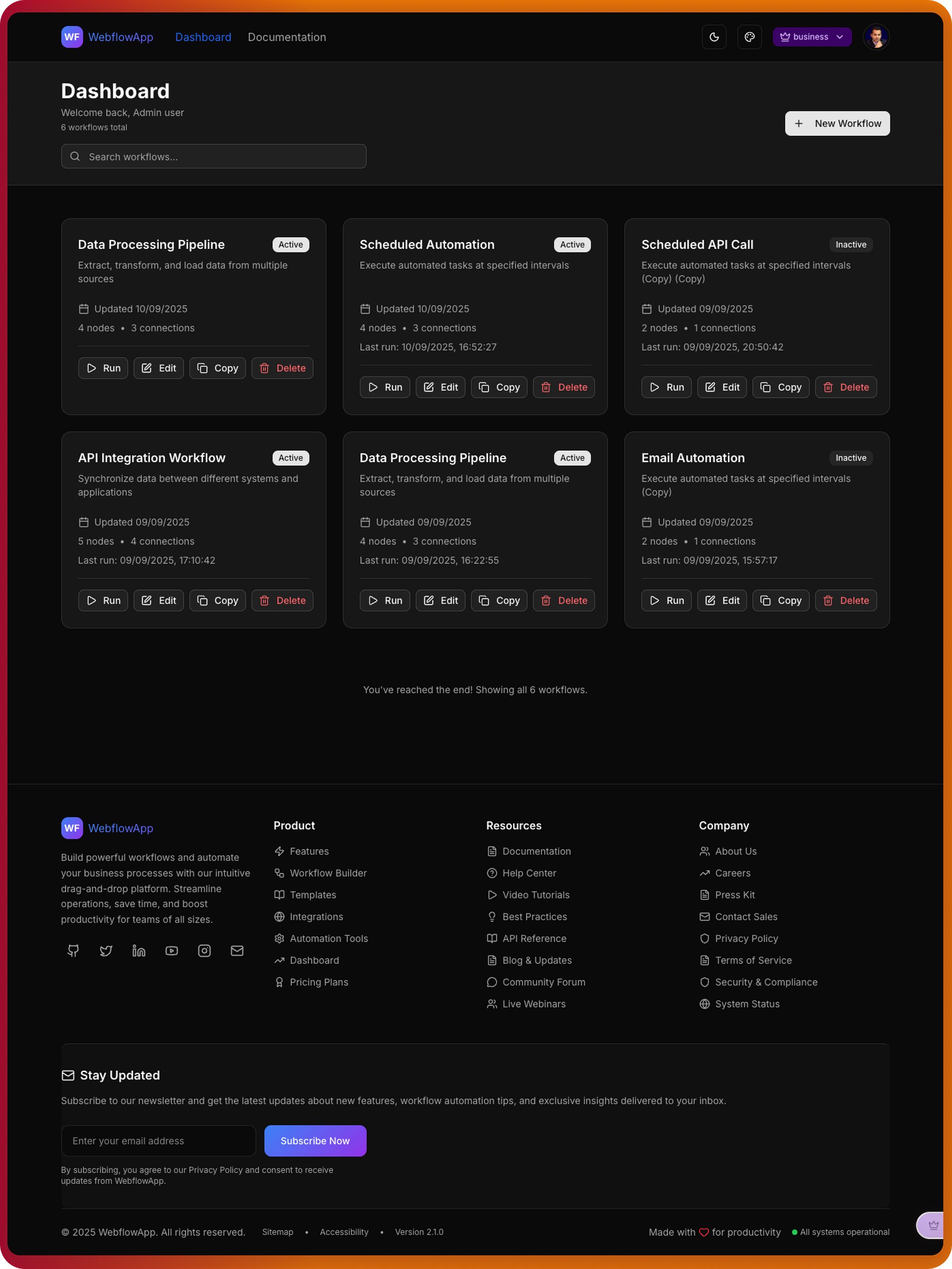 Complete Visual Workflow Builder & SaaS Platform product image (1)