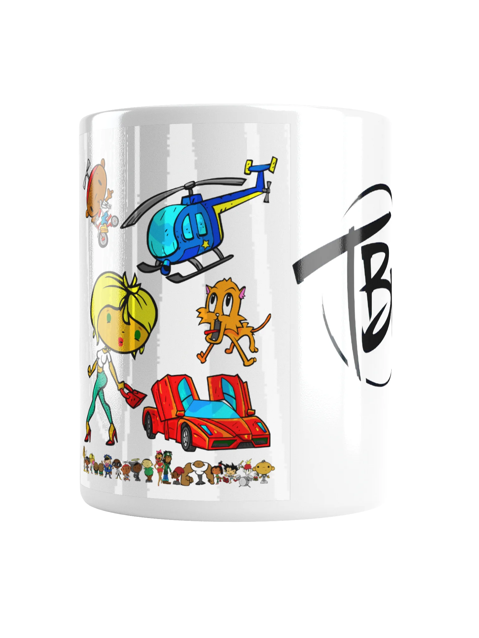 The Bullyvard Character Mug white product image (5)