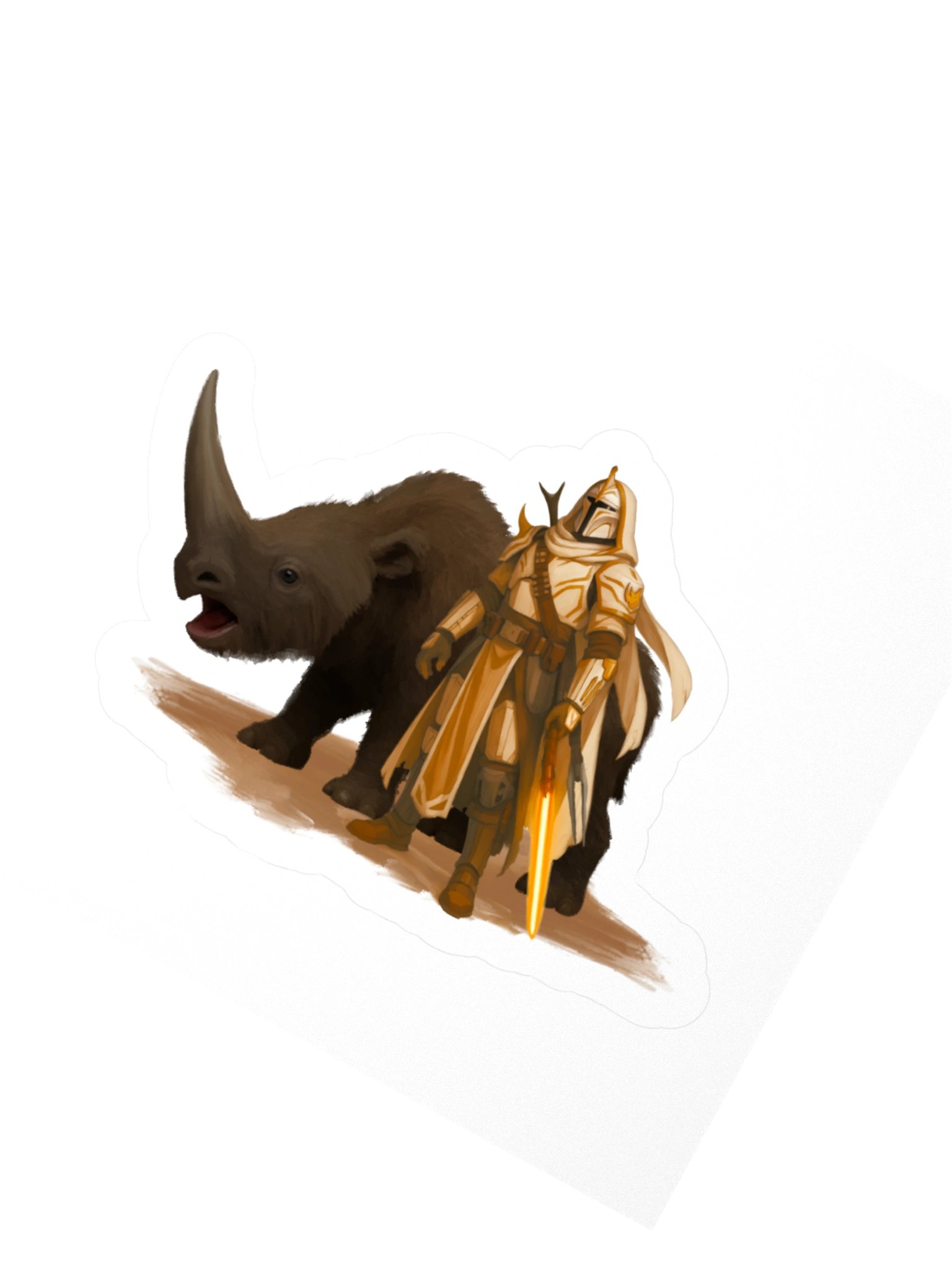 Rhinobi & Mudhorn Sticker product image (2)