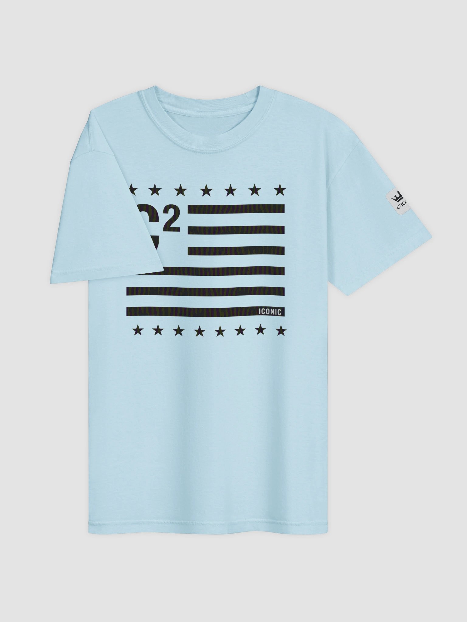 C² ICONIC™ Stars & Stripes Graphic T-Shirt | Premium Urban Streetwear Tee product image (43)