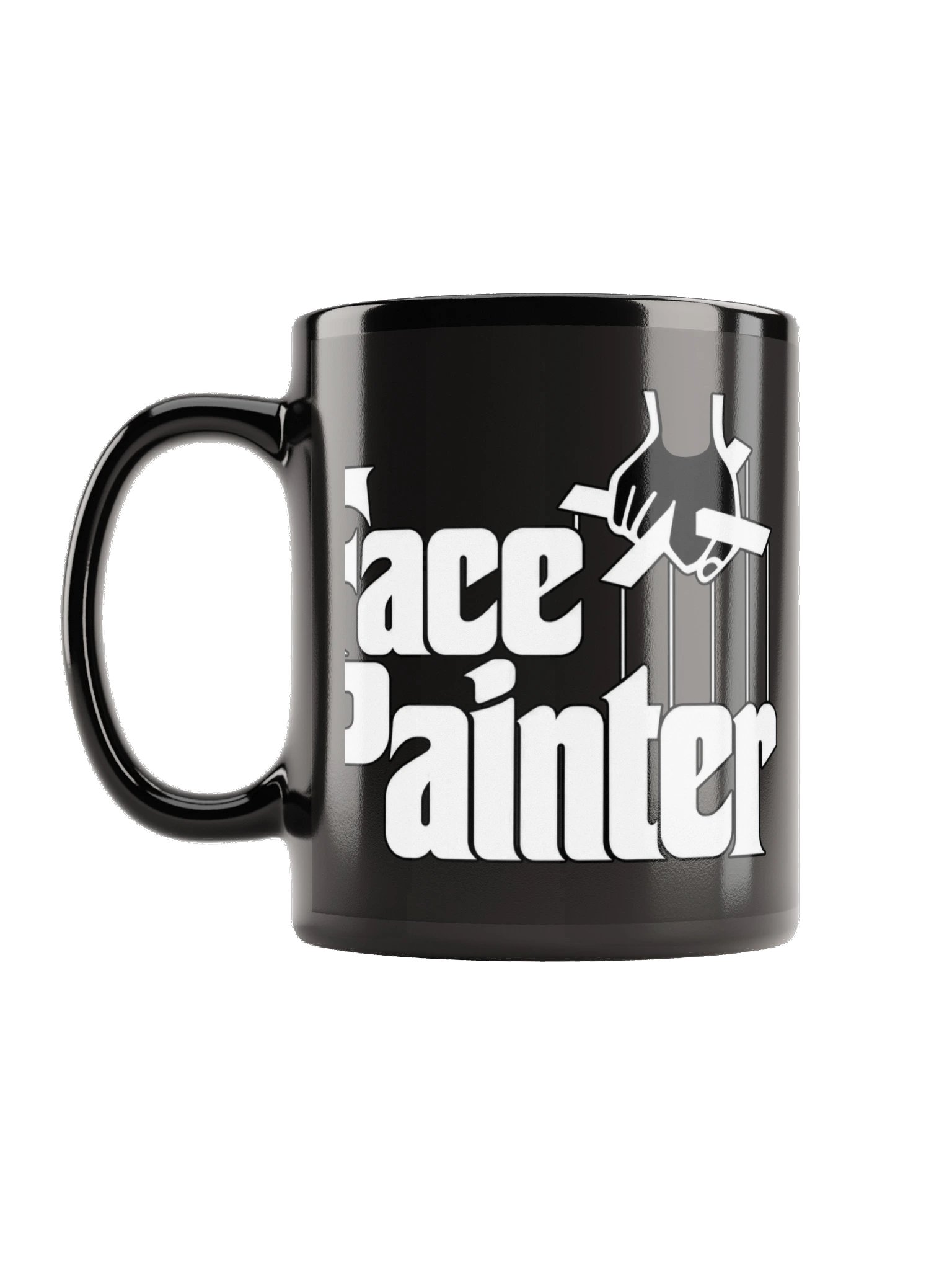 Face Painter Puppet Master Black Mug product image (7)