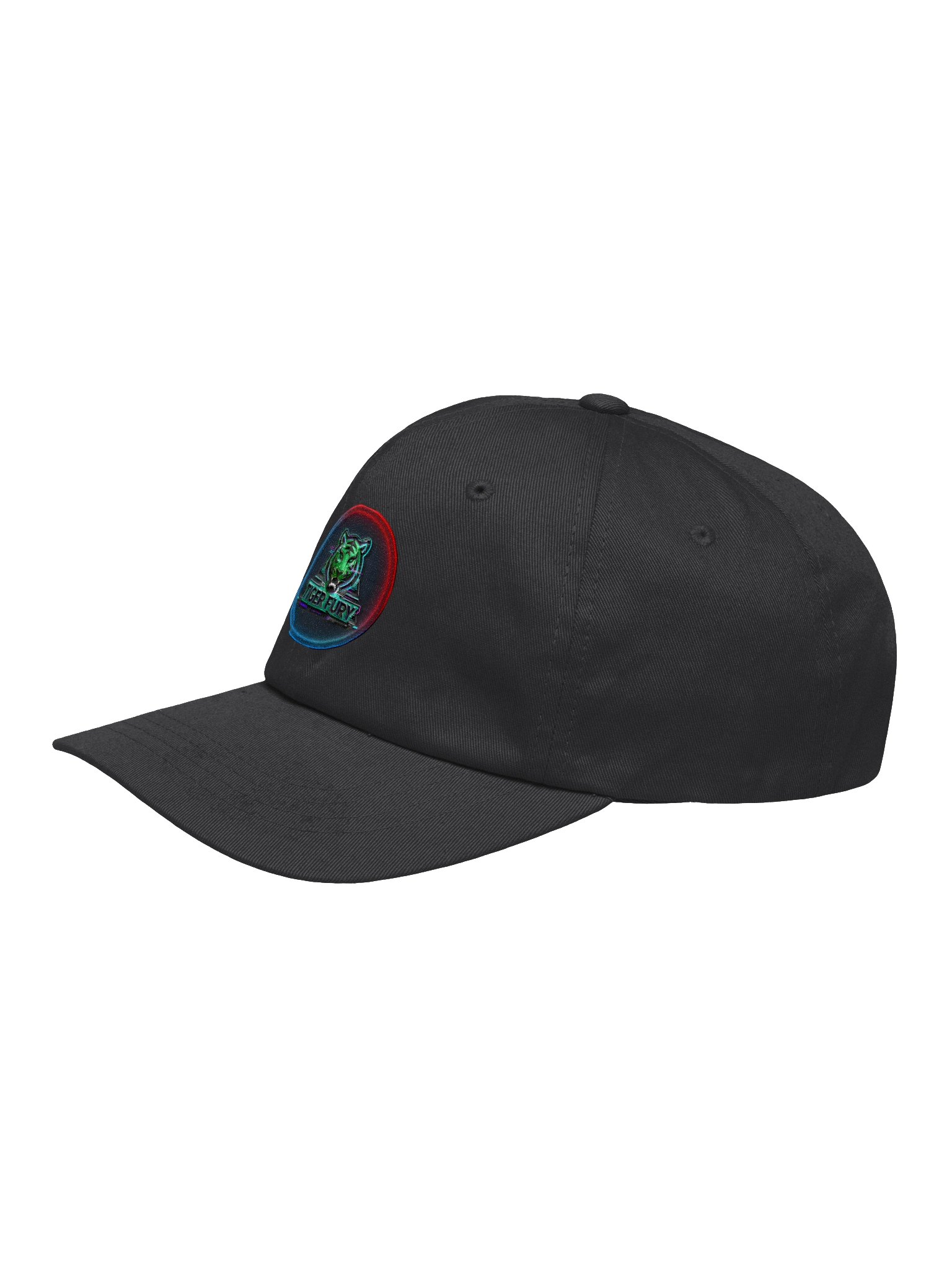 Tiger Fury Neon Dad Hat product image (3)