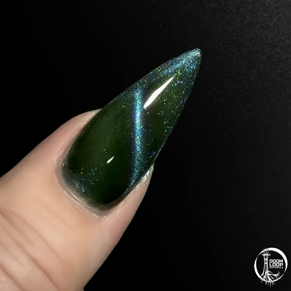 POOL MOOD - Green Teal and Violet High Contrast Magnetic Nail Polish product image (7)