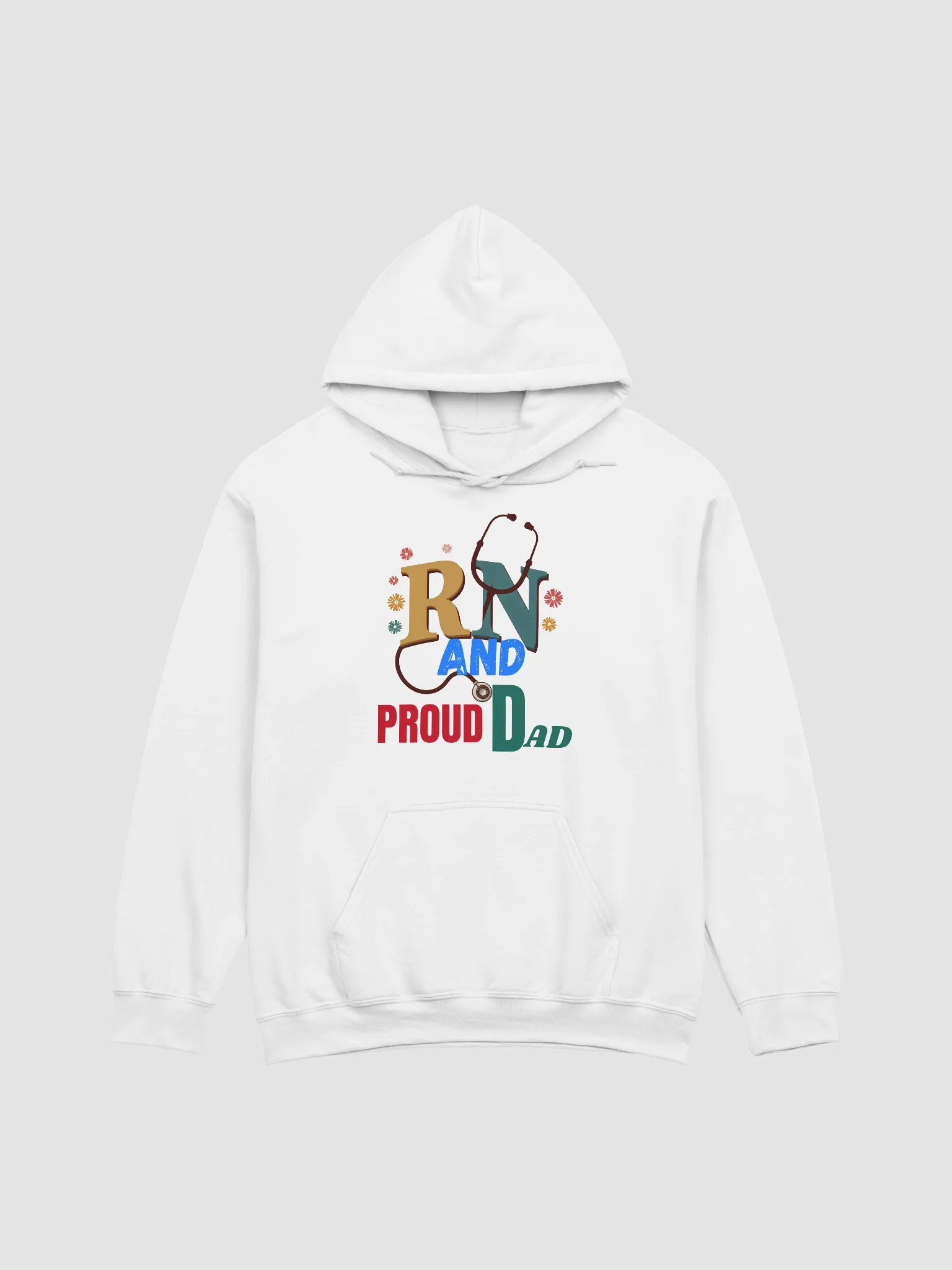 Proud RN Stethoscope Hoodie product image (1)