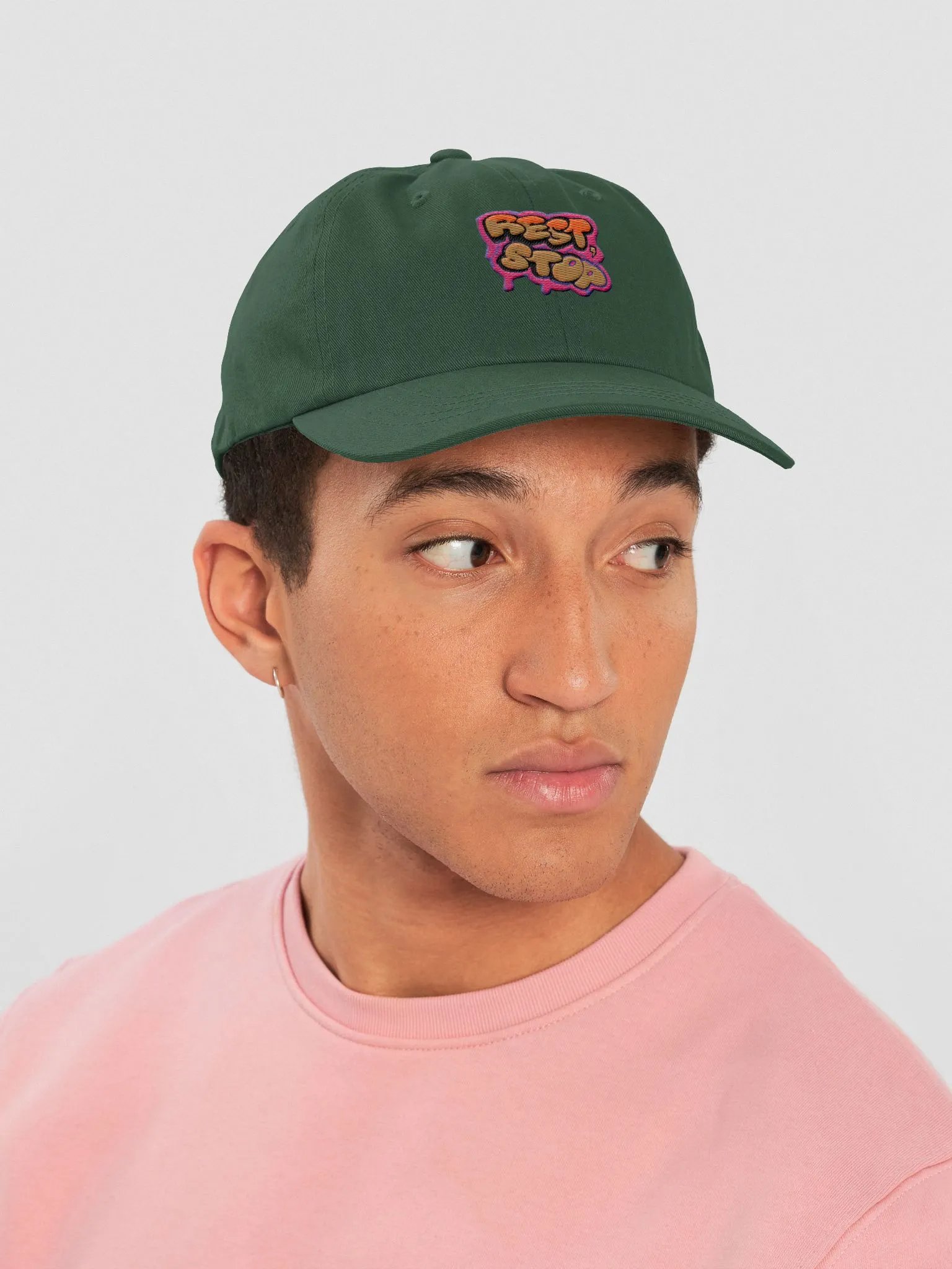 REST STOP 01: EMBROIDERED CAP product image (5)