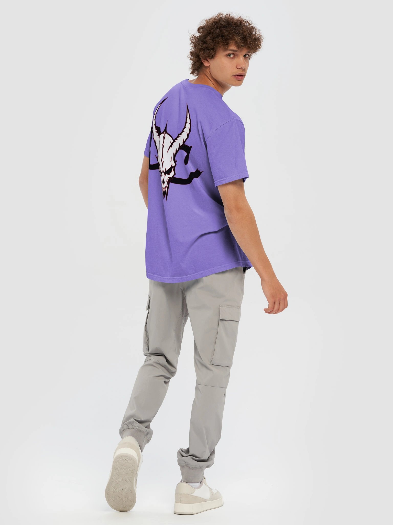 Horned Skull Graphic Tee product image (94)