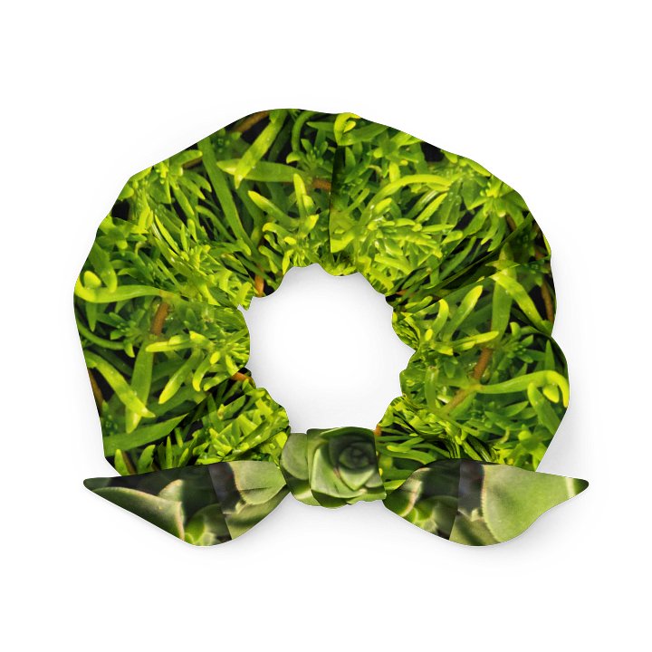 Lush Greenery All-Over Print Scrunchie product image (1)