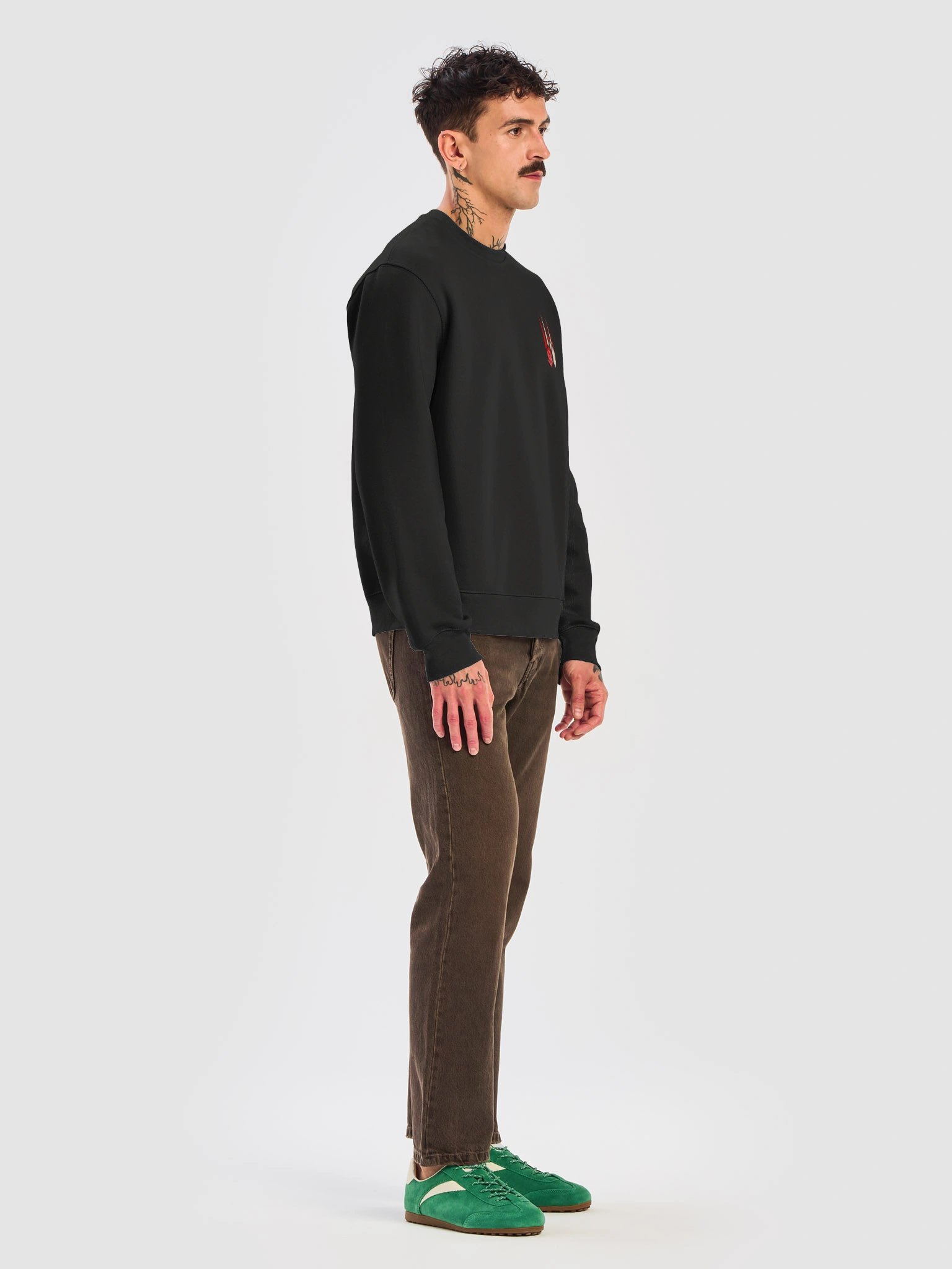 Backgammon Dice Graphic Oversized Sweatshirt product image (3)