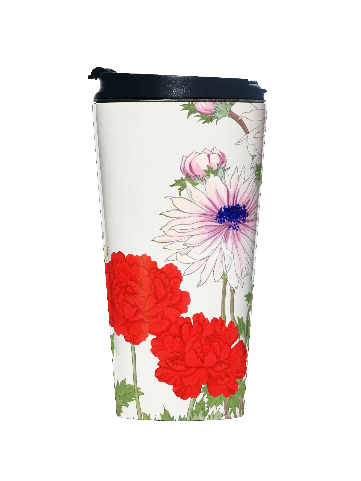 Vintage Floral Stainless Steel Travel Mug product image (1)