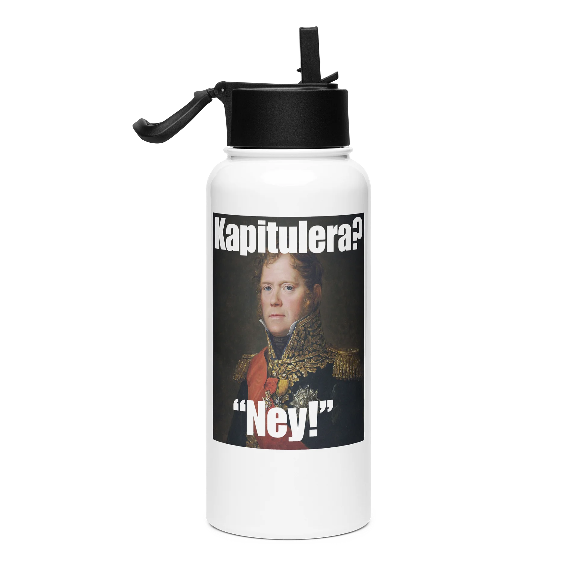 Kapitulera? Ney! (Vattenflaska) product image (1)