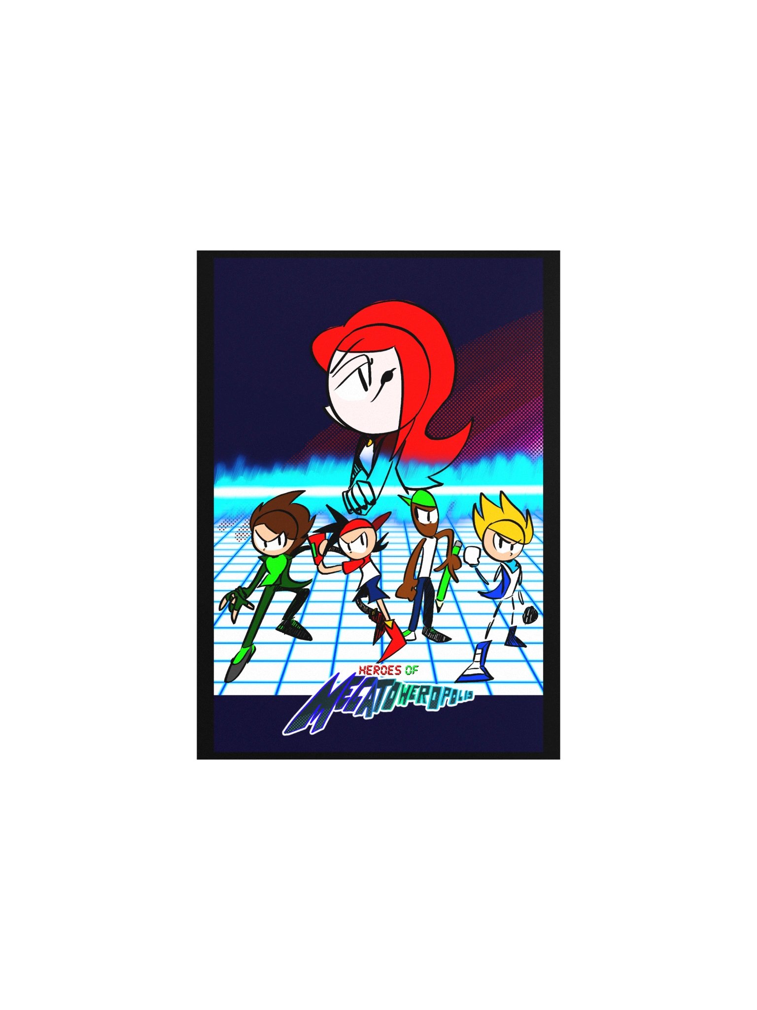 Heroes of Megatoweropolis: The Impossible Saga Poster product image (1)