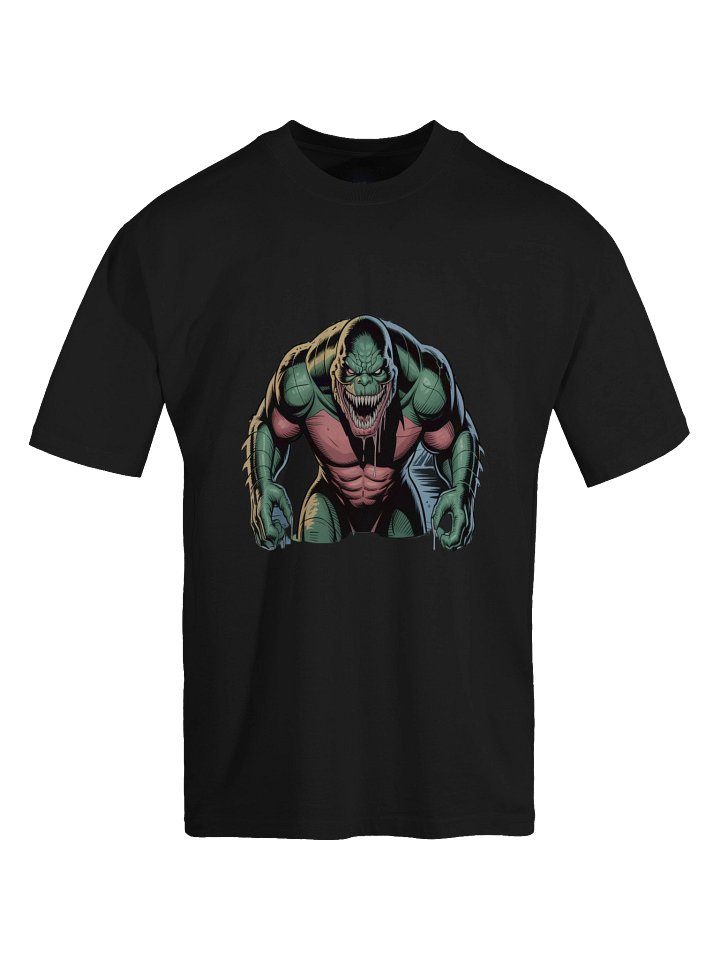 Killer Croc Savage Snarl Oversized Faded T-Shirt product image (1)