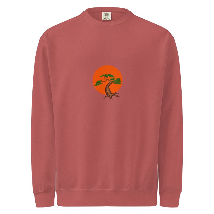 Bonsai Tree and Orange Sunset Sweatshirt product image (1)