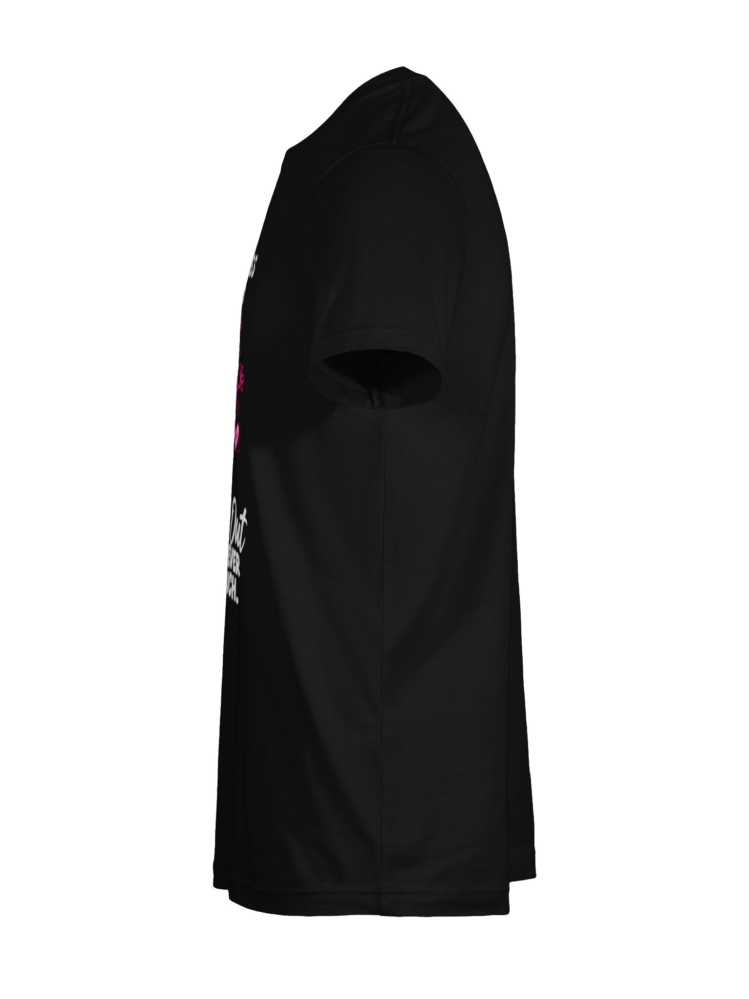 Little Miss ADHD- '"Turns out I was never too much" Black tshirt product image (9)
