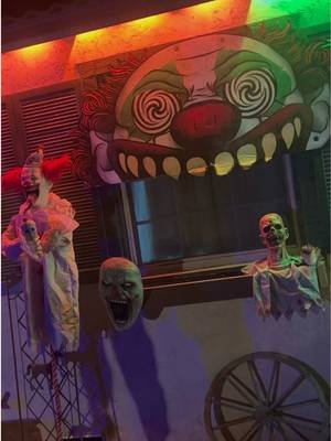 My 2026 Halloween Display Sneak Peek | Clown Animatronics & More  Today I started to setup my 2026 Halloween Display to go with my haunted house. It is mainly clown themed but I do have some skeletons & other decorations on the other side of the lawn.  Not every animatronic is on yet since I have to find outlets to plug them into but I’m really proud of the display & haunt so far this year.  #halloween #halloweendecor #spirithalloween #spookyseason #halloweenprops 
