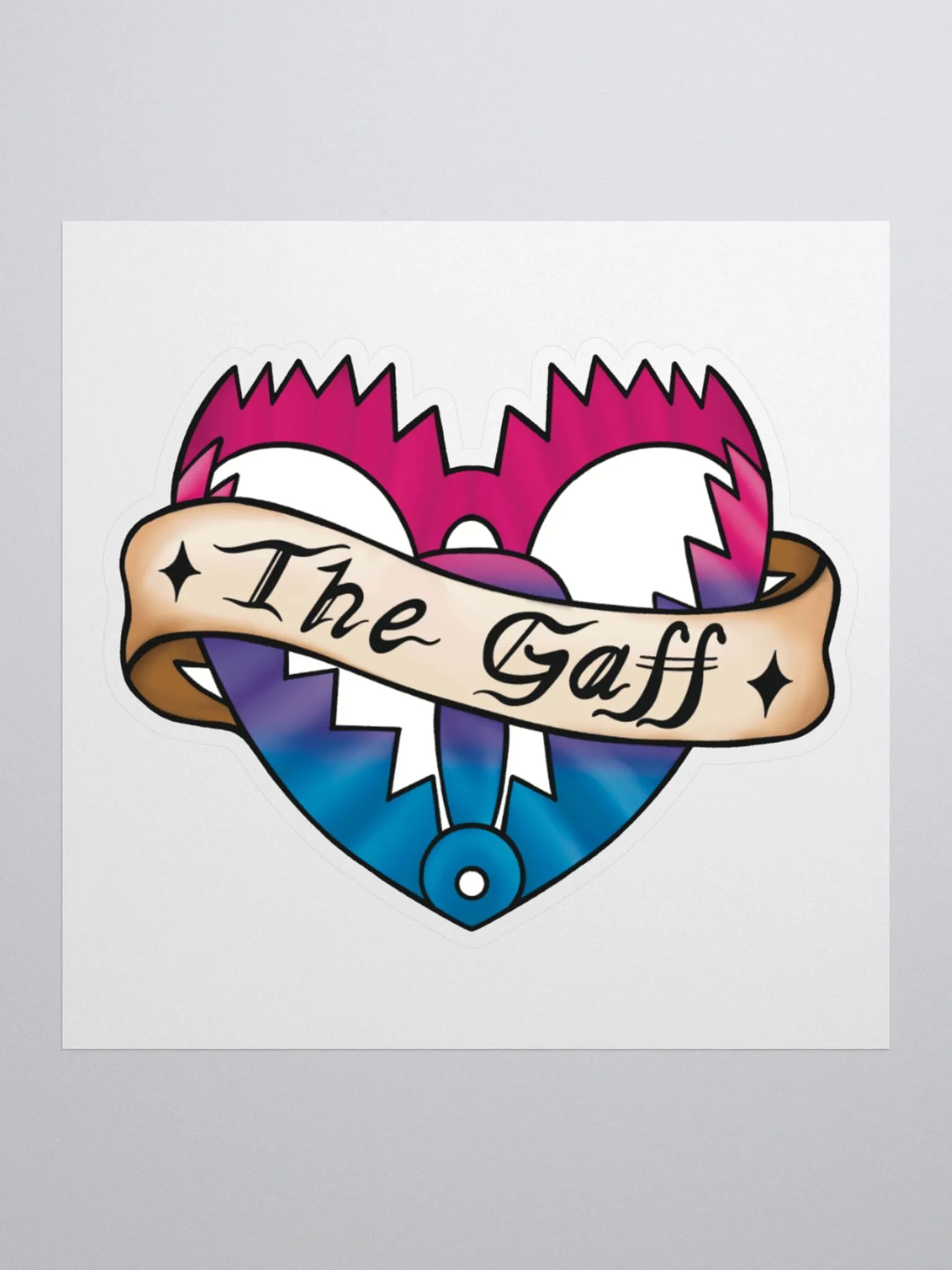 Bi "The Gaff" Sticker product image (1)