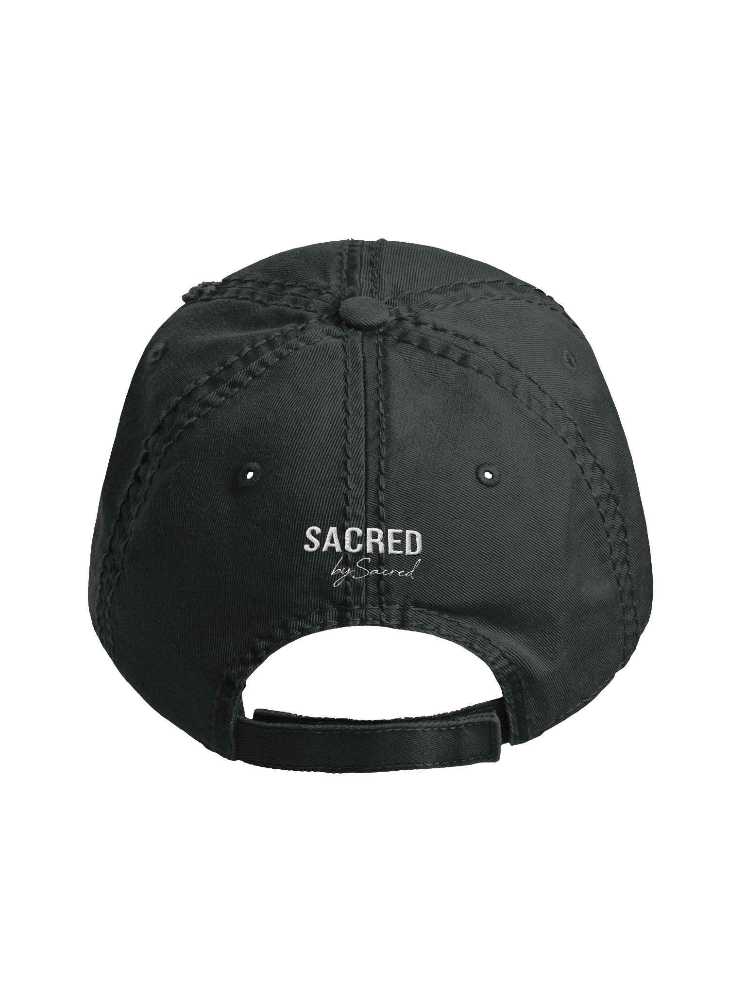 God Is Sacred - Distressed Dad Hat (Dark) product image (4)