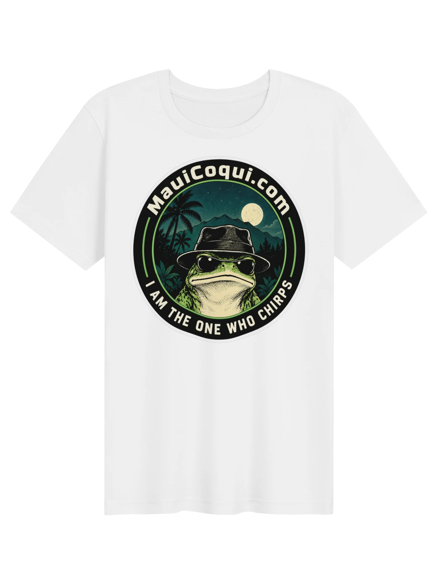 Heisenfrog Tee - I am the one who chirps - White product image (1)