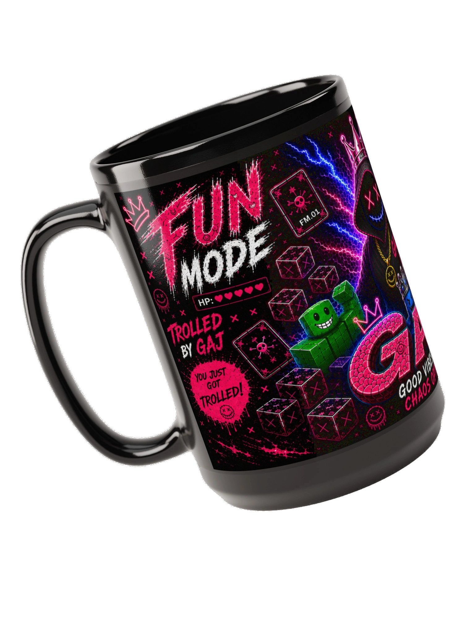 GAJ - FM.01 - Fun Mode Gaming Mug product image (5)