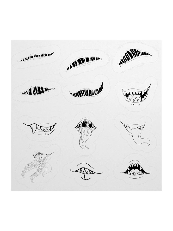 mouth stickers product image (1)