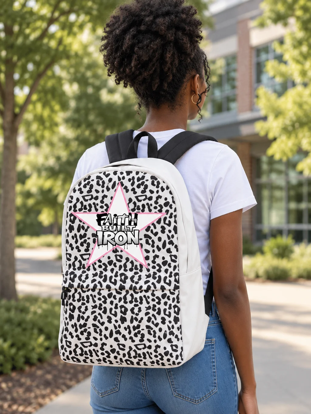 Christian Backpack Faith Built Iron product image (3)