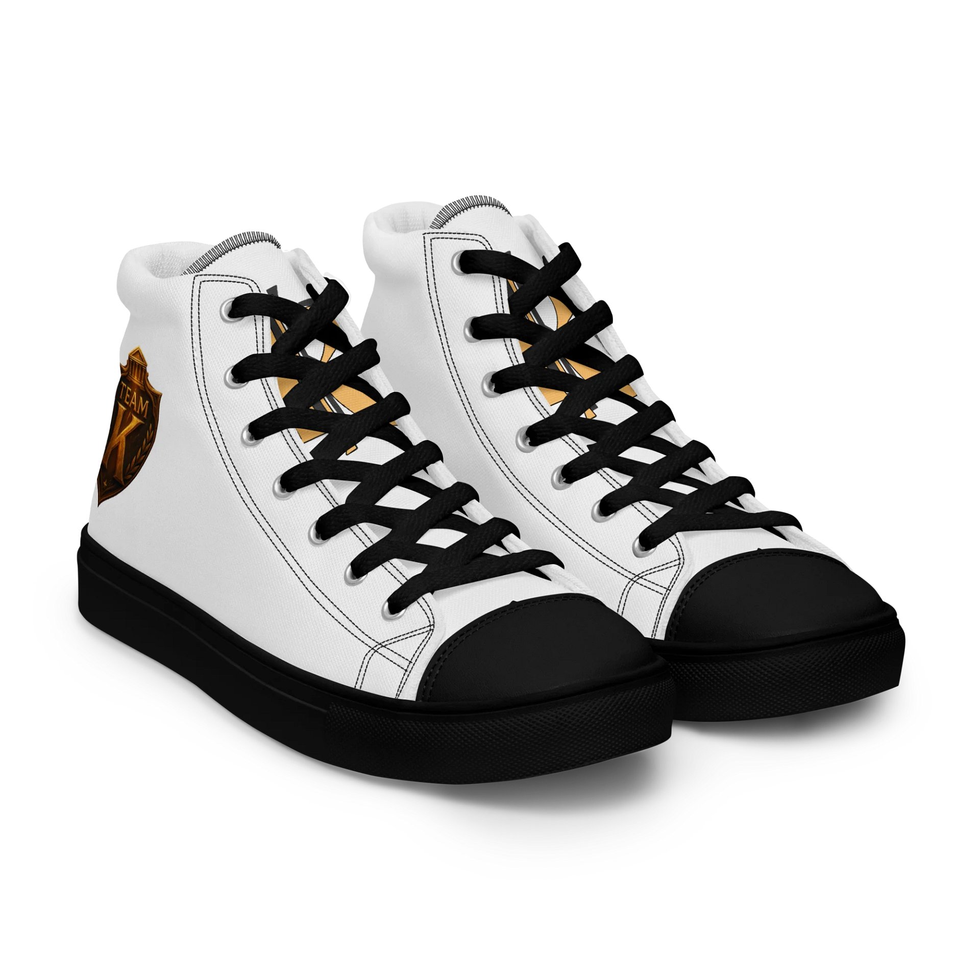 Team K V-5 Women's High Top Canvas Shoes product image (8)