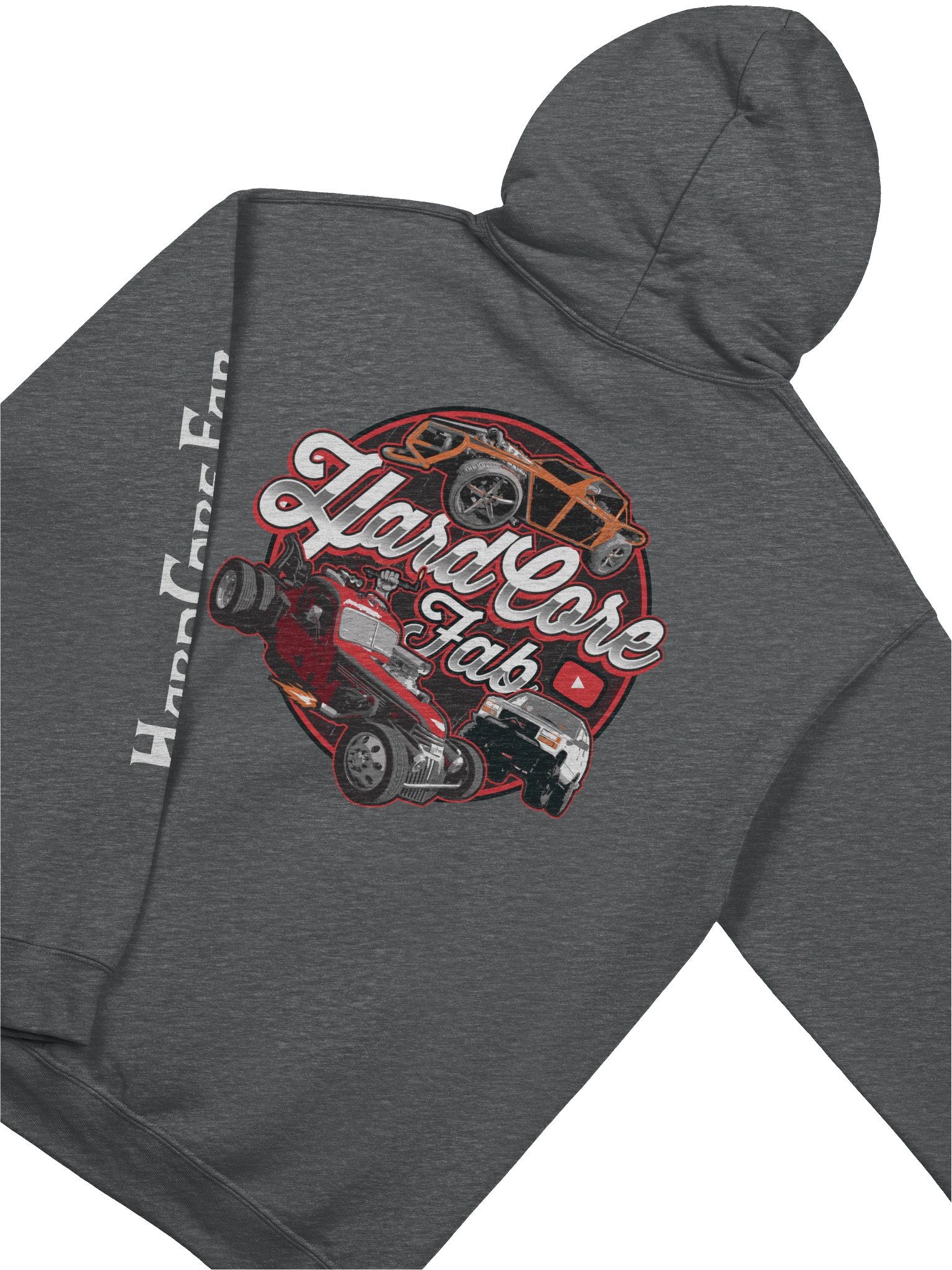 HardCore Fab Full Color Logo Hoodie product image (4)