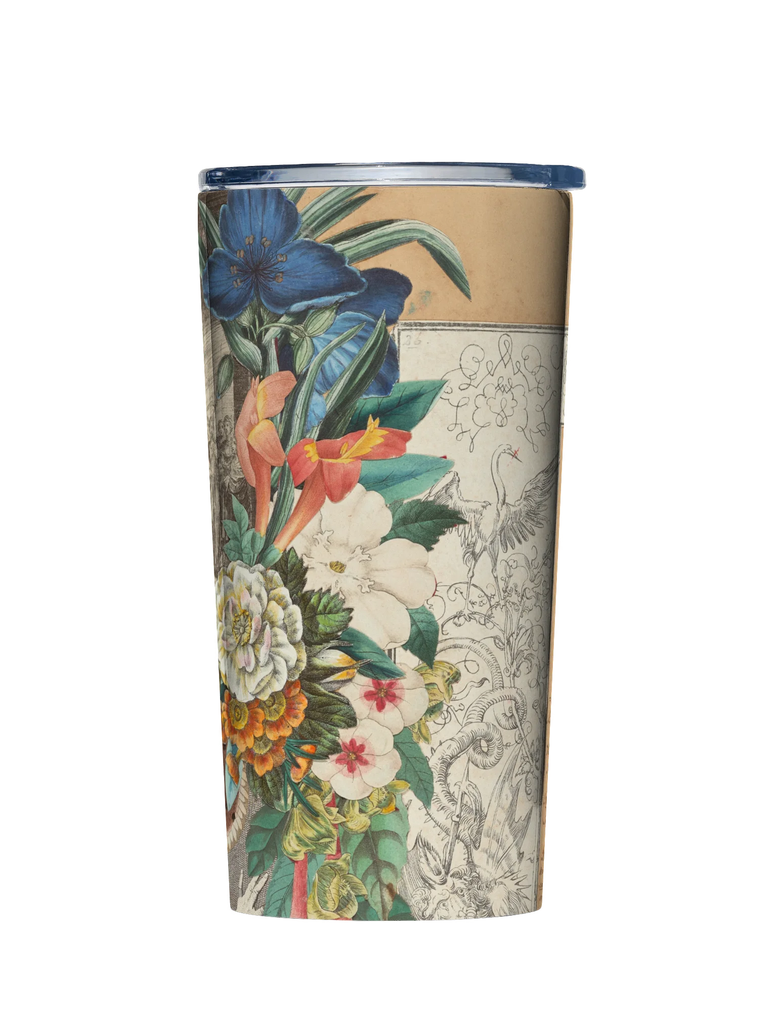 Vintage Botanical Collage Tumbler product image (1)