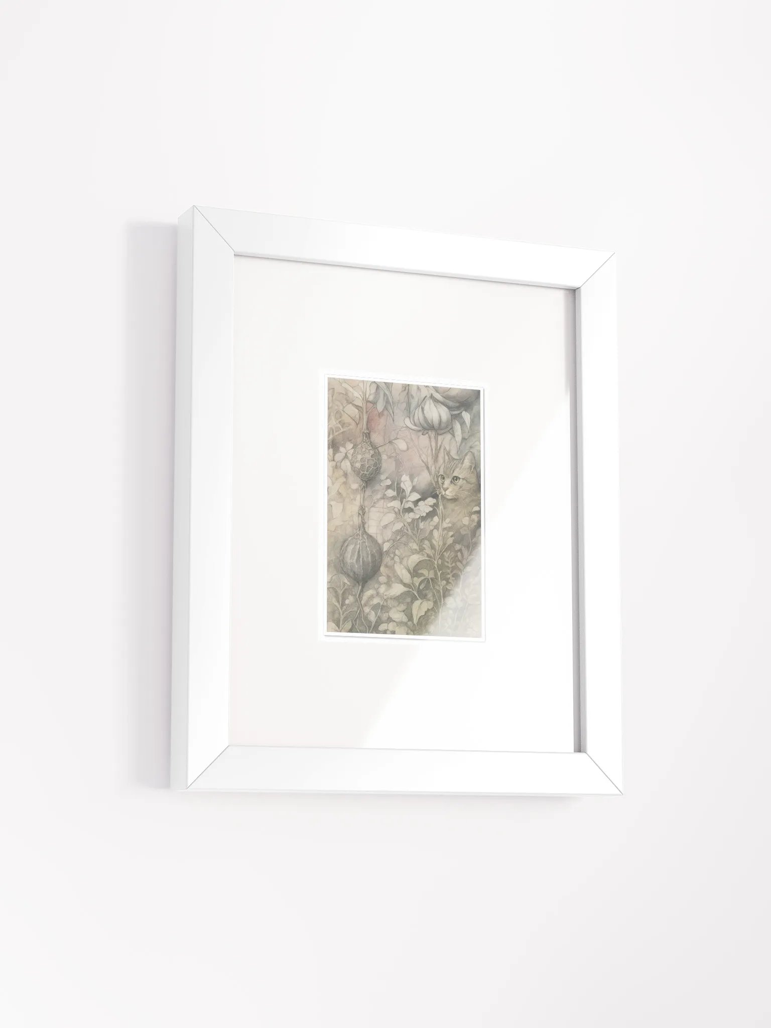The Secret Garden Sketchbook Artprint Framed product image (2)