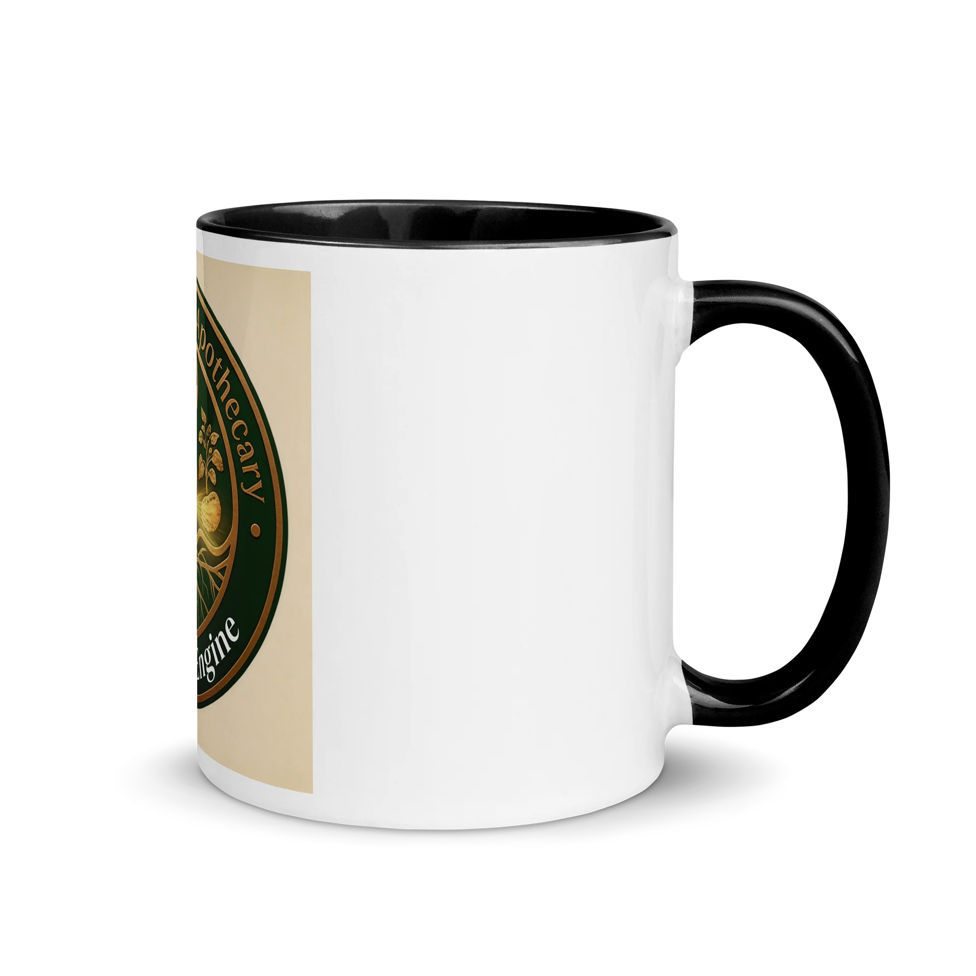 Living Flow Apothecary Botanical Emblem Mug product image (1)