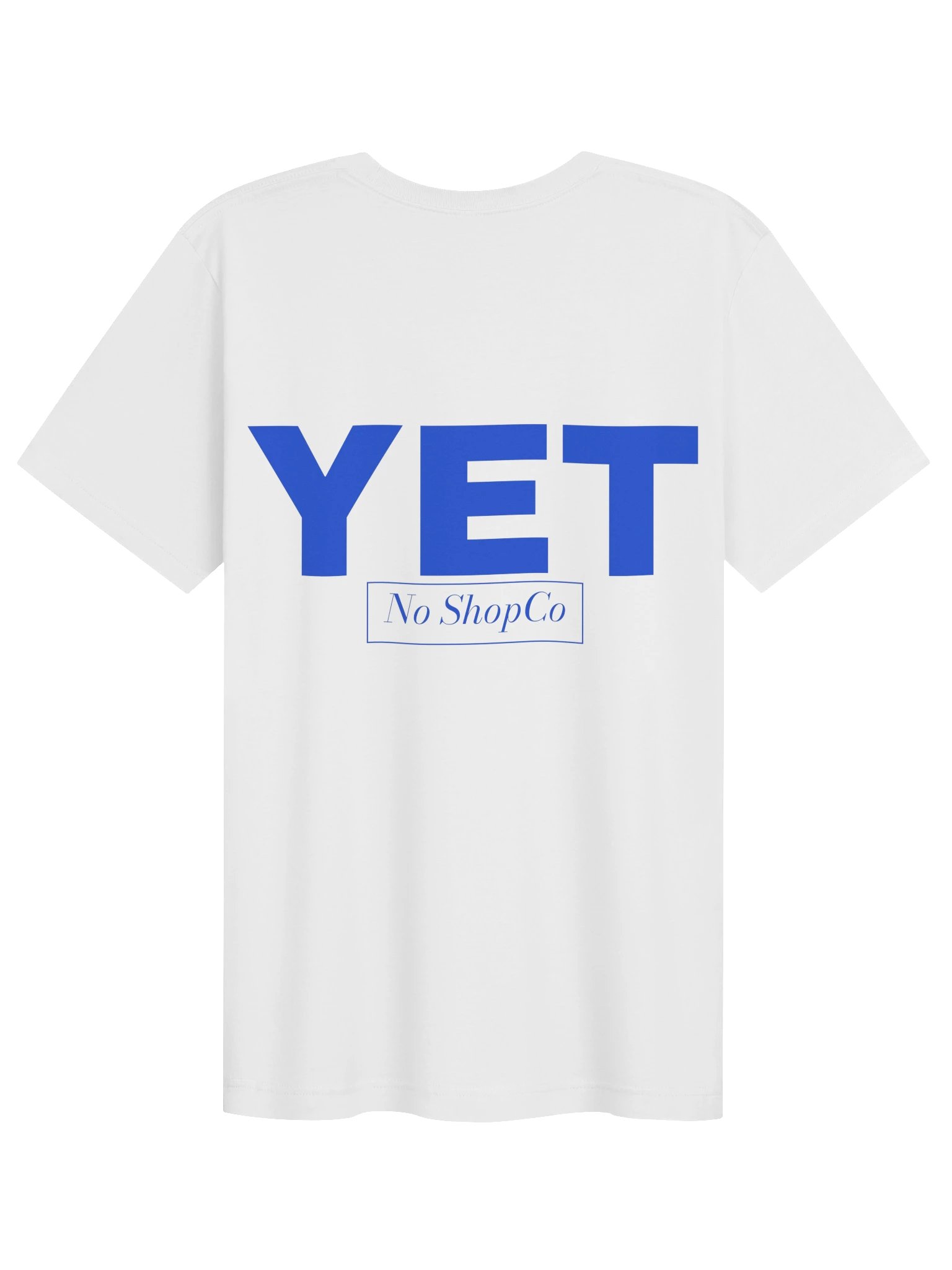 No ShopCo Blue YET Unisex Supersoft T-Shirt product image (4)