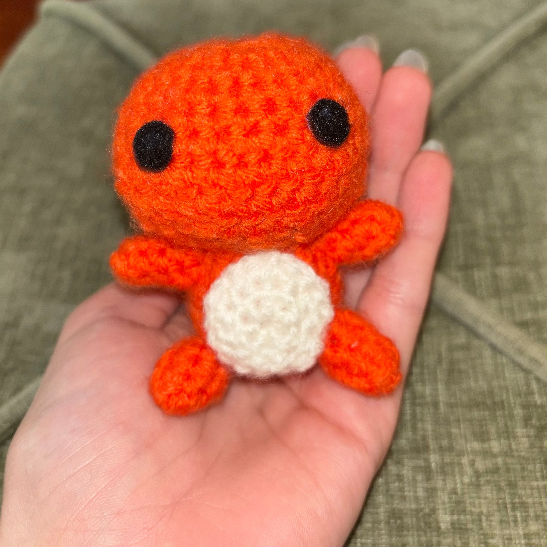 Small Crochet Charmander product image (3)
