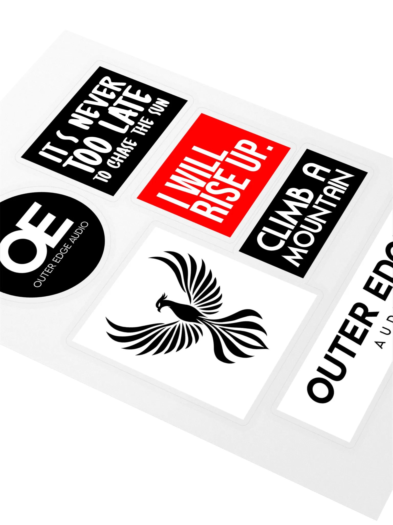 "Rise EP" Sticker Sheet product image (2)