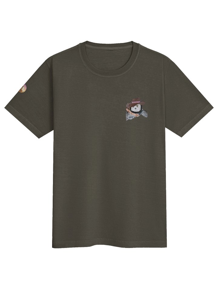 Bio Wagon Charity Cowboy Panda Graphic Oversized Tee product image (9)