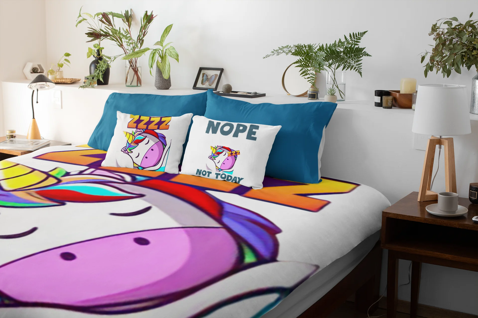 Sleepy Pillow - One Side Print product image (4)